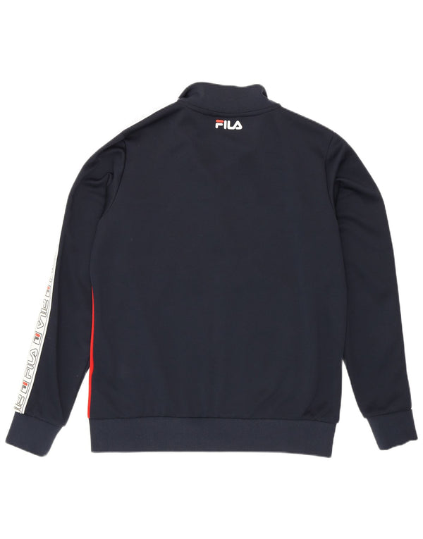 Fila Veste de Survêtement Graphique Homme Petit Multicolore Colourblock