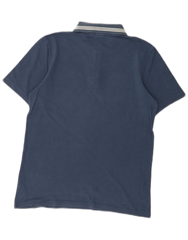 Adidas Polo Homme Petit Bleu Marine Coton