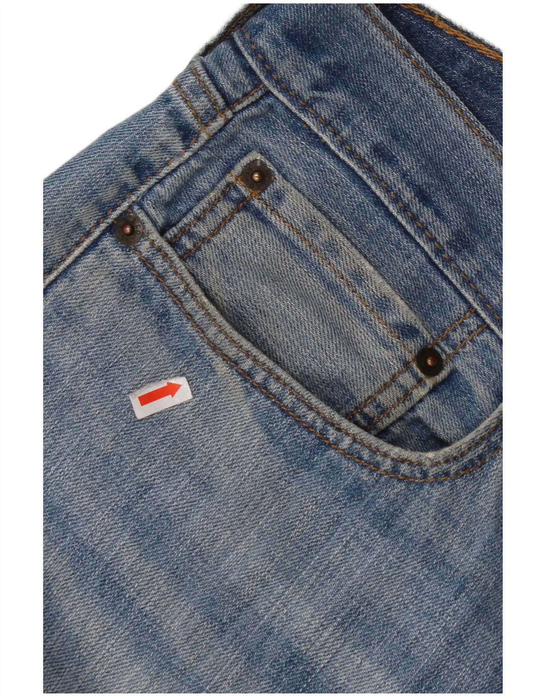 LEVI'S Jean Droit 514 Homme W34 L32 Bleu Coton
