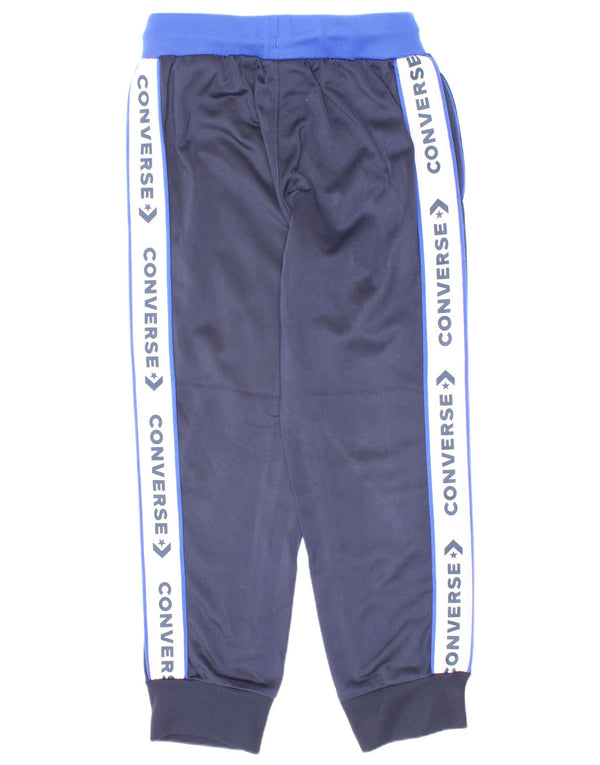 Converse Pantalon de survêtement Chuck Taylor pour garçon 5-6 ans Bleu marine