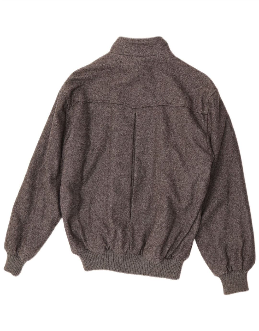 Brummell Bomber Bomber Homme IT 48 Laine Gris Moyen