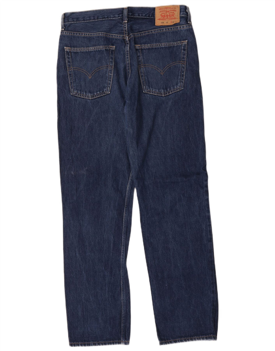 Levi's Jean Droit 582 Homme Bleu Marine W36 L34 Coton