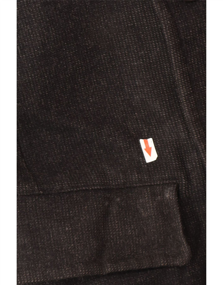 Marks & Spencer Caban pour homme UK 38 Laine noire moyenne
