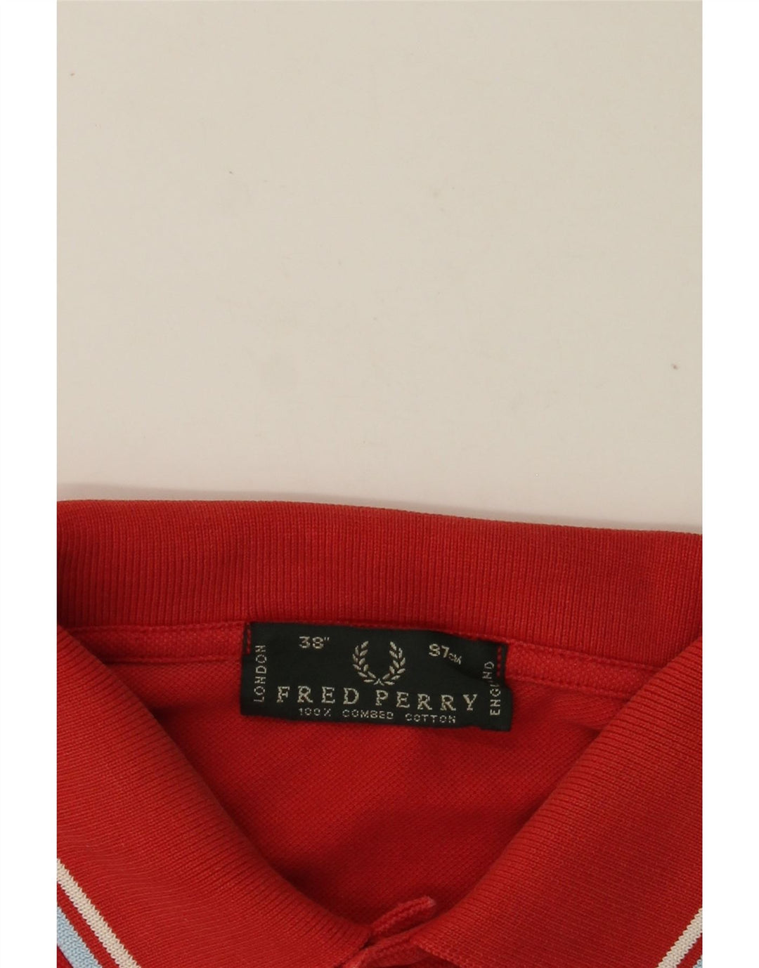 FRED PERRY Polo Homme Petit Rouge Coton