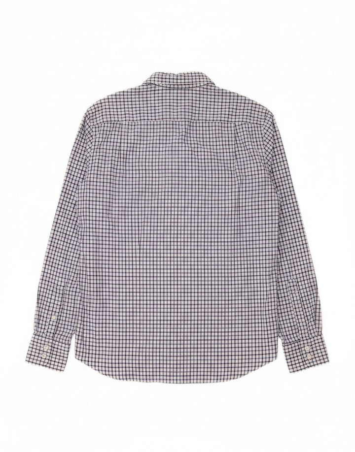TOMMY HILFIGER Mens Shirt Medium Blue Check