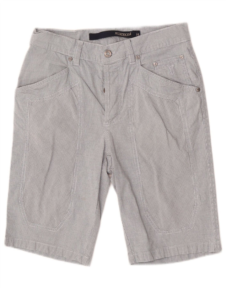 Jeckerson Bermuda Homme W30 Bleu Moyen Carreaux Coton