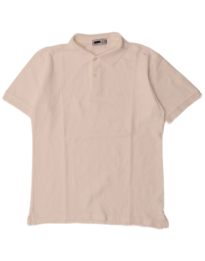 Fila Polo Homme IT 48 Coton Blanc Moyen