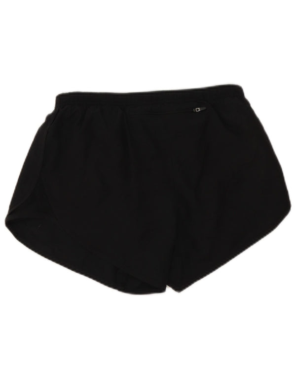 Nike Short de sport Dri Fit pour femme UK 8 Small Noir Polyester