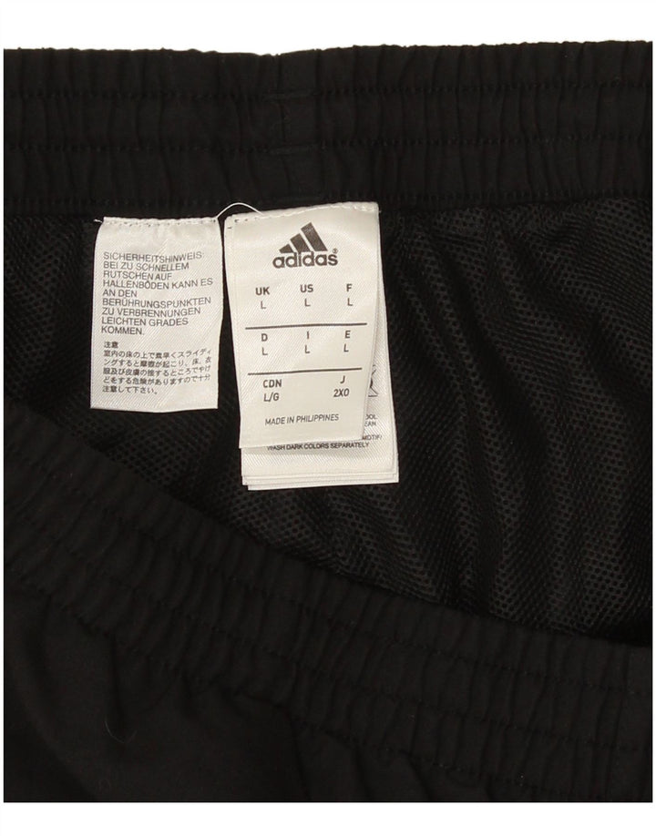 Adidas Pantalon de survêtement pour homme Joggers Large Noir Polyester