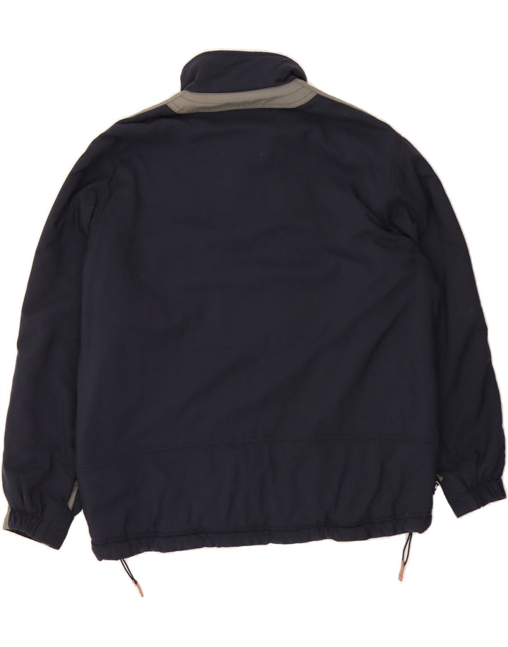 BEN SHERMAN Veste coupe-vent pour homme UK 40 Large Bleu marine Colourblock