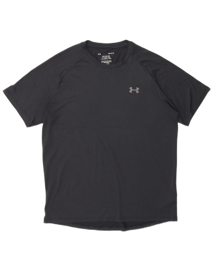 Under Armour T-Shirt Heat Gear Homme Noir Moyen Polyester
