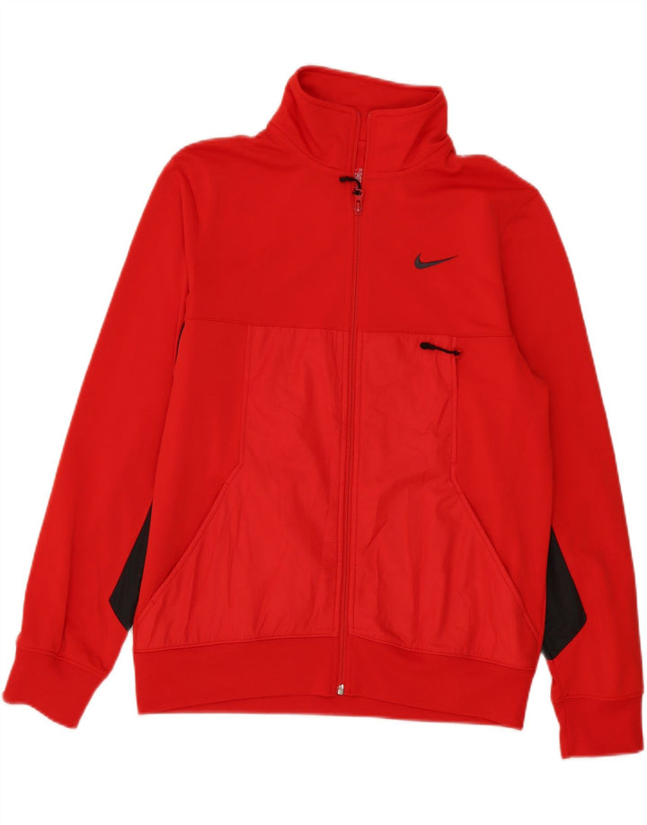 NIKE Veste de survêtement pour homme Rouge moyen Colourblock