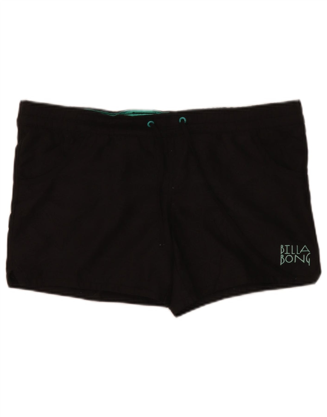 Billabong Short de bain graphique pour femme US 10 Large Noir Polyester