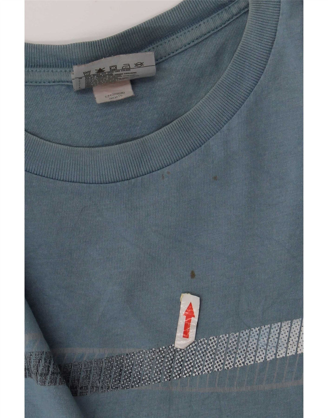 Nike T-Shirt Homme Petit Bleu Coton