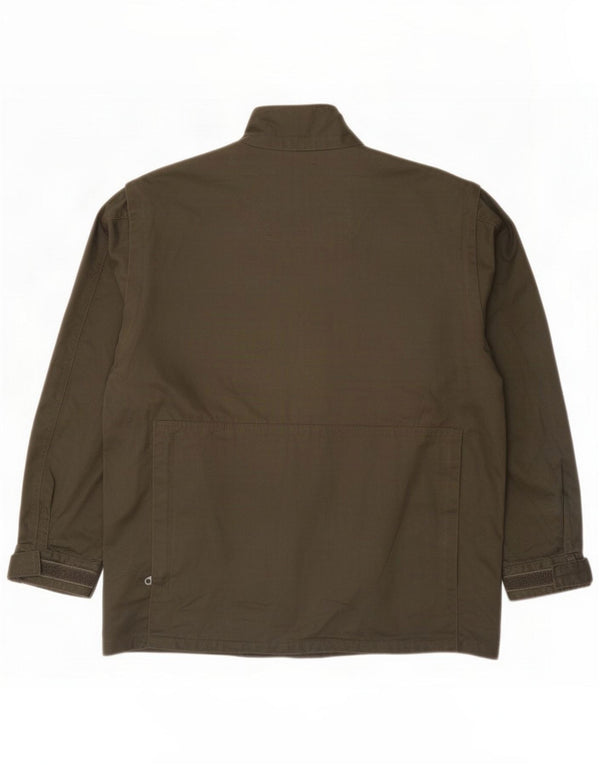Vintage Veste utilitaire pour homme UK 44 2XL Kaki Polyester
