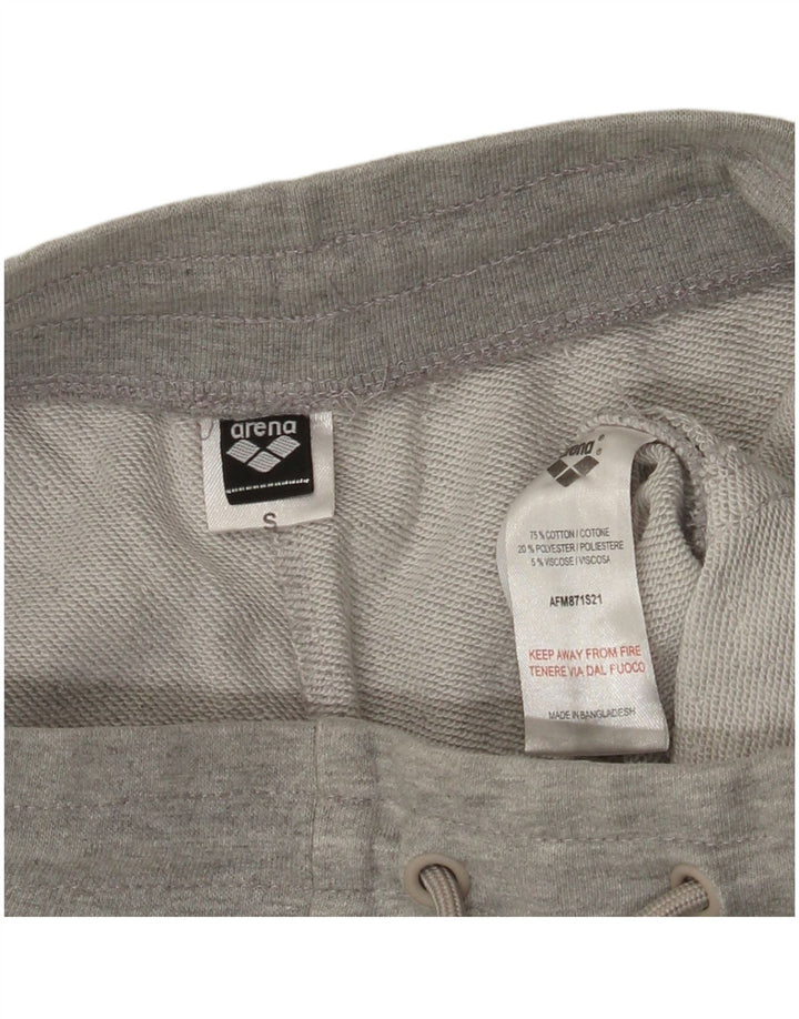ARENA Short de Sport Graphique Homme Petit Gris Coton