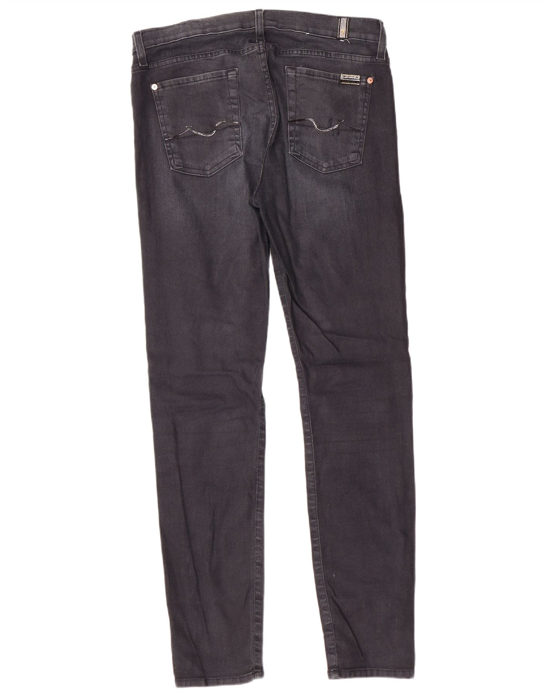 7 FOR ALL MANKIND Jean skinny femme W32 L29 coton noir