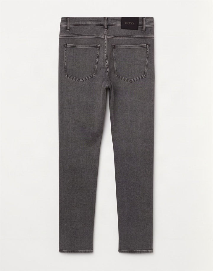 Hugo Boss Femme Jean Slim W32 L30 Gris Coton