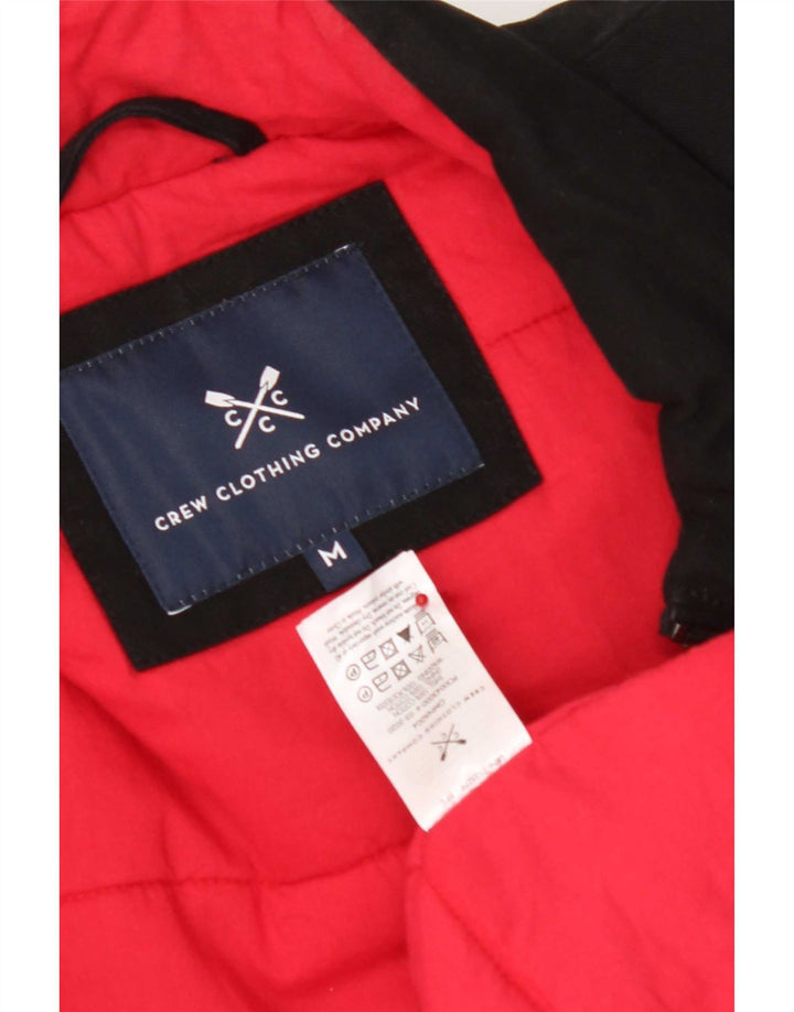 Crew Clothing Gilet Homme UK 38 Moyen Noir Coton