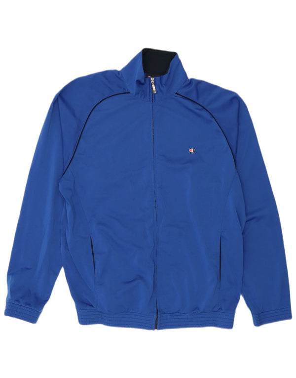 Champion Veste de survêtement pour homme 2XL Bleu Polyester