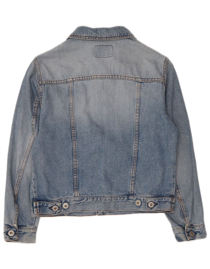 Guess Veste en jean garçon 9-10 ans Bleu Coton