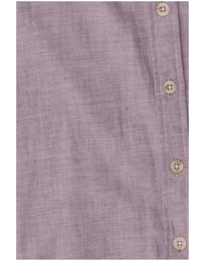 FAT FACE Chemise Homme UK 12 Violet Moyen