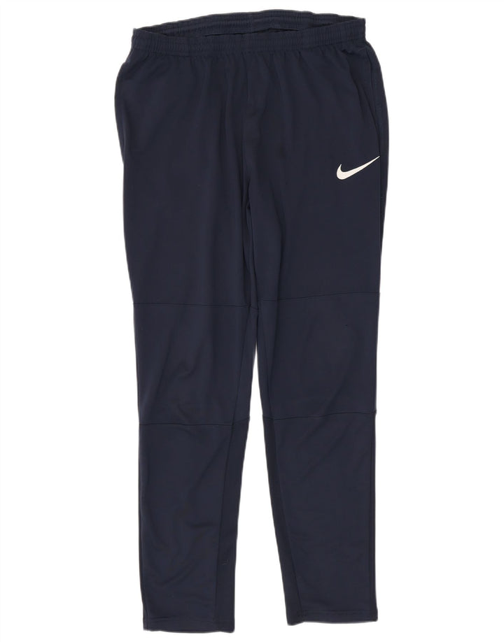 NIKE Pantalon de survêtement Dri Fit Homme Bleu Marine Moyen Polyester