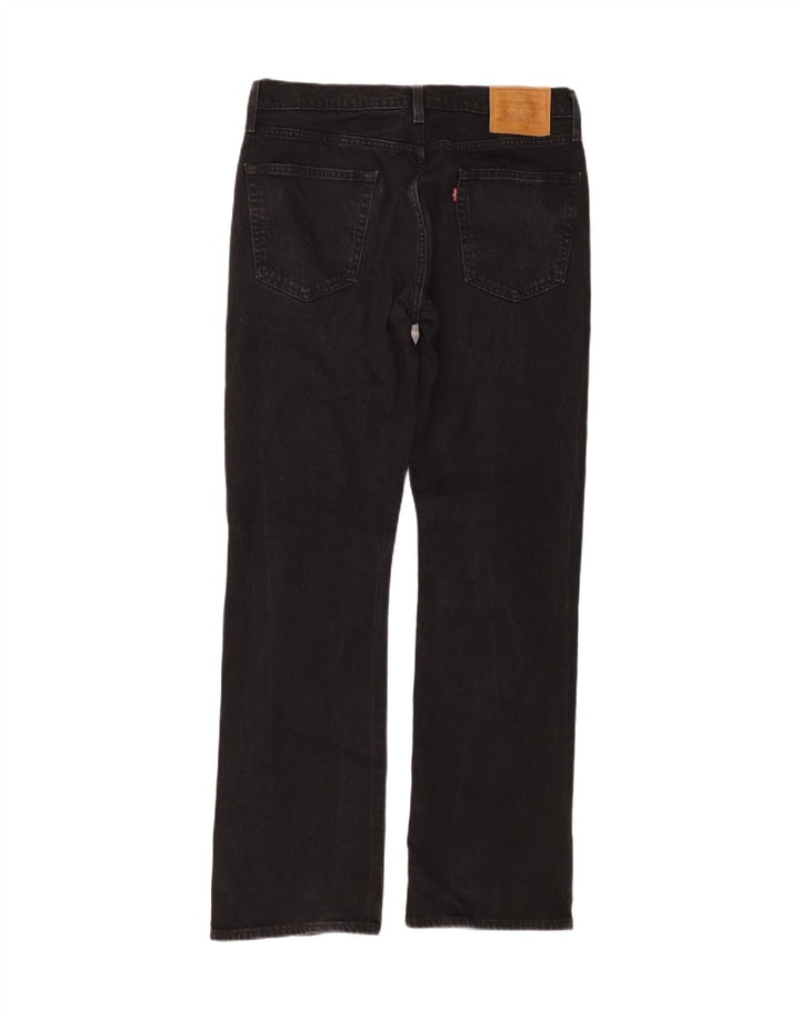 Levi's Jean 527 Bootcut Homme Noir Coton W33 L34