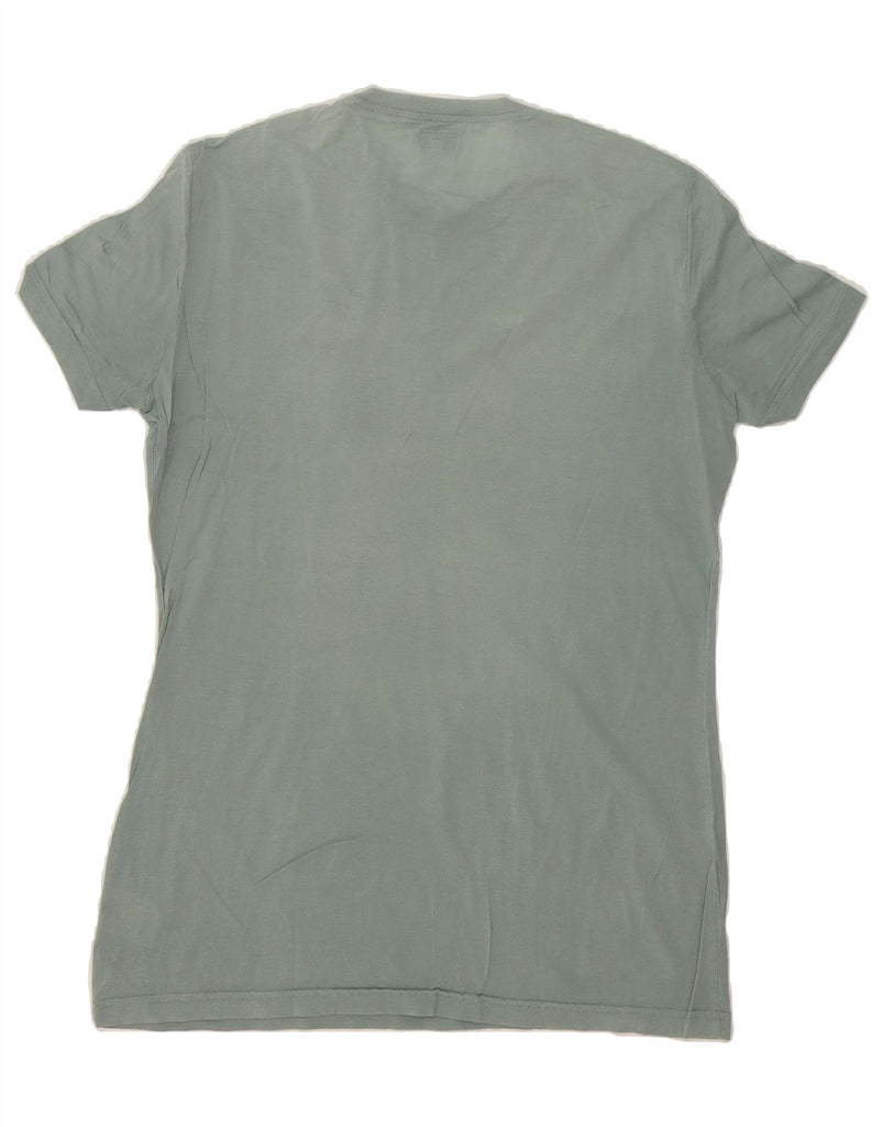 ARMANI Womens Graphic T-Shirt Top UK 20 2XL Grey Cotton Vintage Armani and Second-Hand Armani from Messina Hembry 