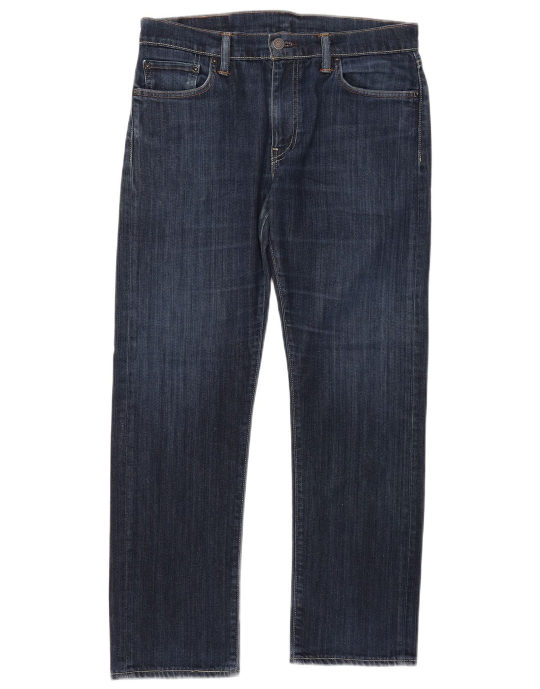 LEVI'S Jean Droit 504 Homme W32 L30 Bleu Coton