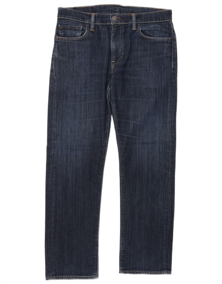 LEVI'S Jean Droit 504 Homme W32 L30 Bleu Coton