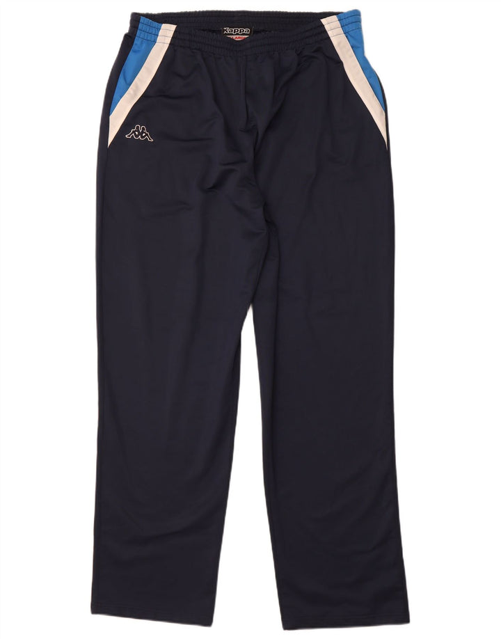 KAPPA Pantalon de Survêtement Homme 2XL Bleu Marine Colorblock Polyester