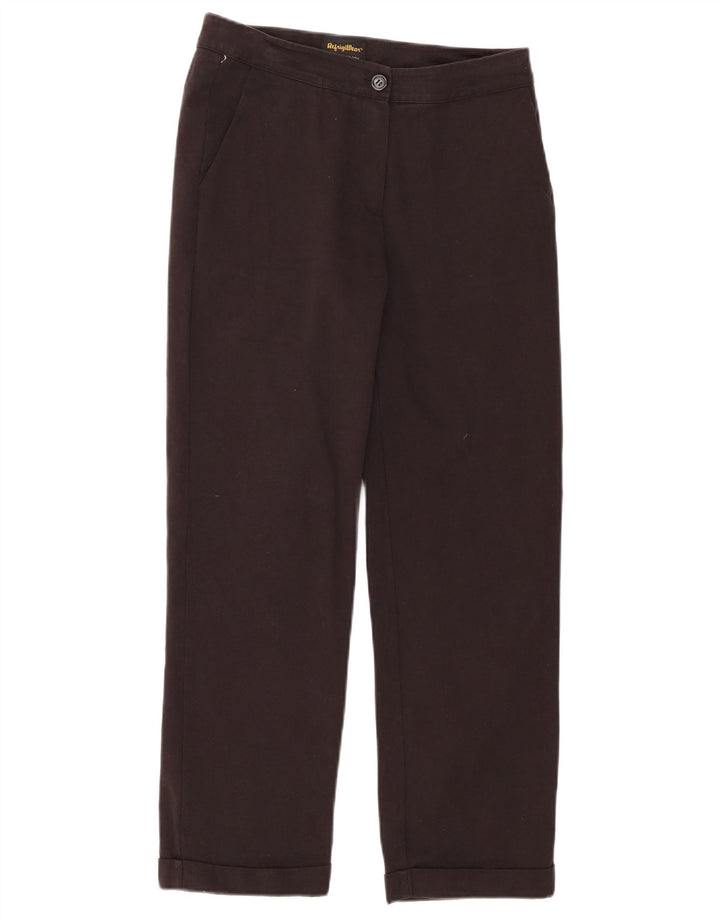 REFRIGIWEAR Pantalon court droit pour femme Petit W28 L25 Coton noir