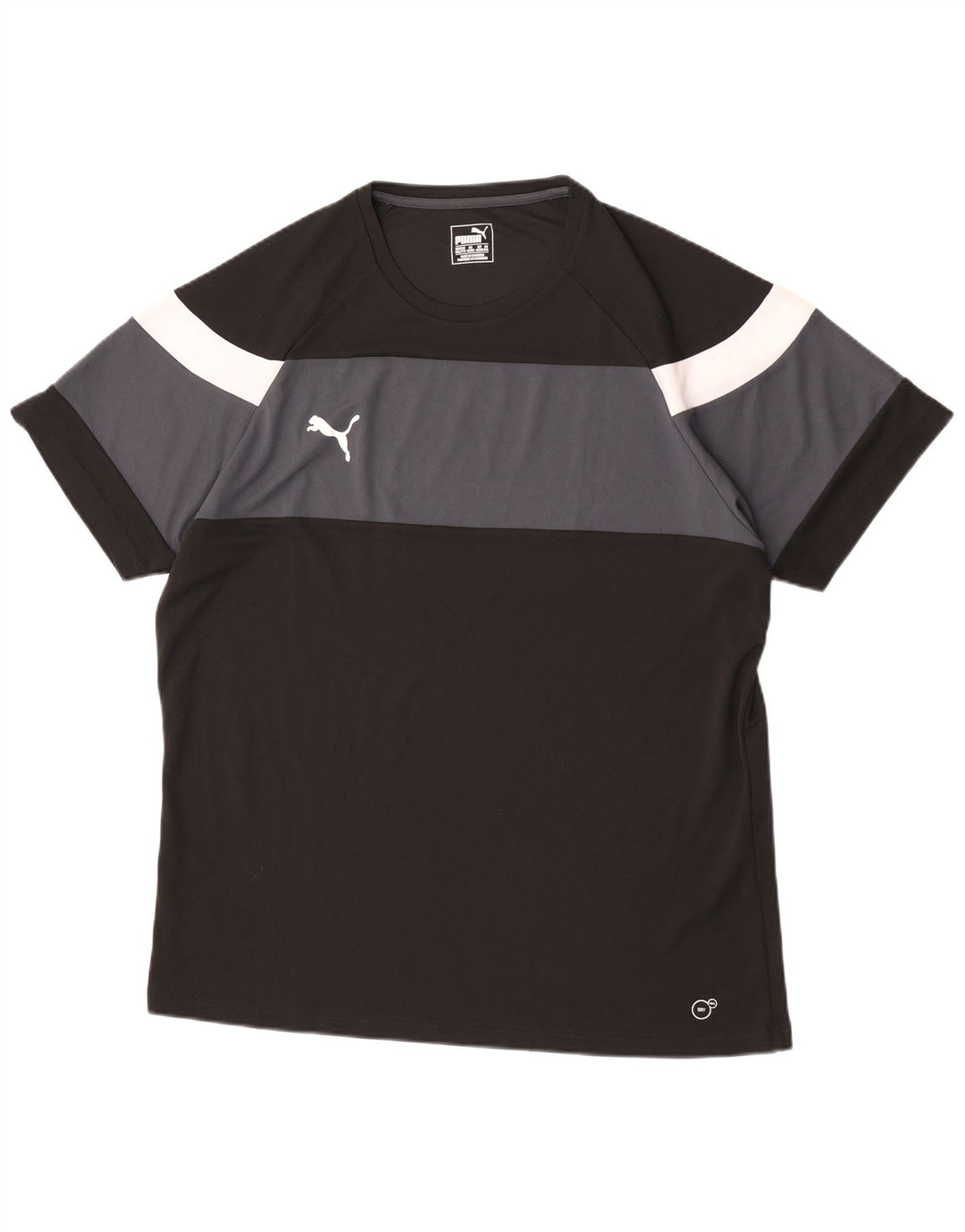 PUMA T-shirt pour homme 2XL Noir Colourblock
