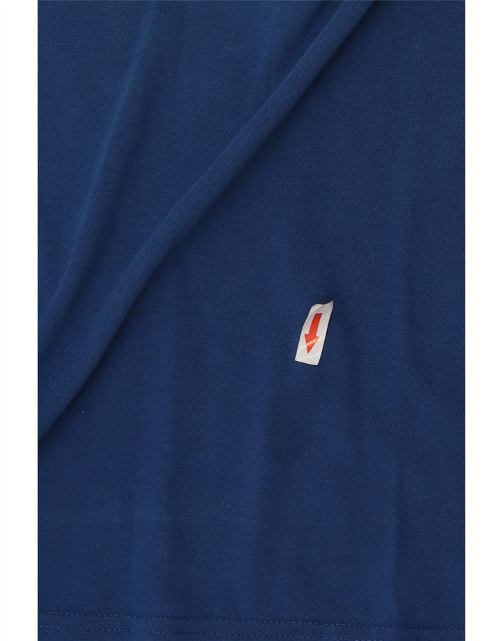 Lotto T-Shirt Homme Top 2XL Bleu Coton