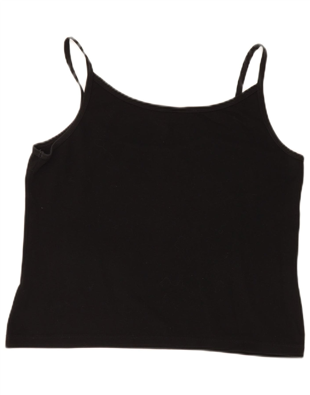 Lacoste Femme Cami Top Taille 48 XL Coton Noir