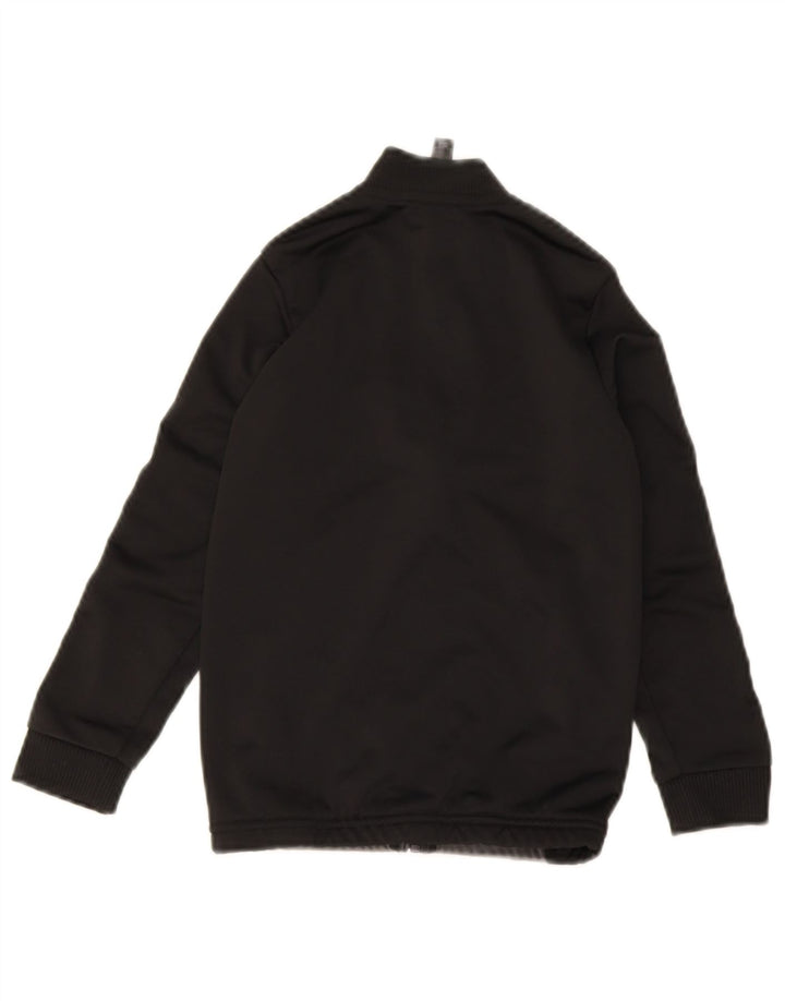 Adidas Veste de survêtement pour garçon 7-8 ans Noir Colourblock Polyester