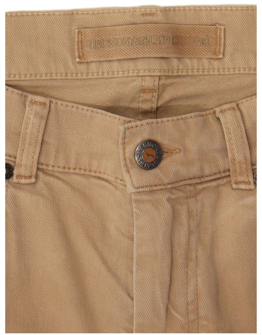 HARMONT & BLAINE Pantalon décontracté skinny pour homme IT 48 Medium W34 L32 Beige