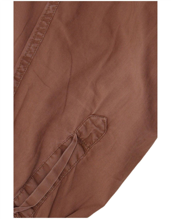 Chemise Homme Vintage XL Coton Marron