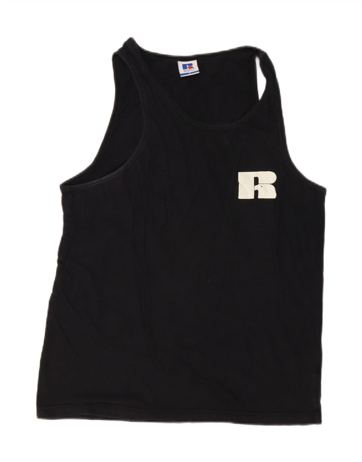 RUSSELL ATHLETIC Débardeur Graphique Homme Petit Noir Coton
