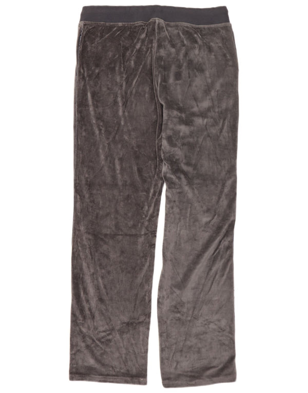 CHAMPION Pantalon de survêtement en velours pour femme UK 18 XL Gris Coton