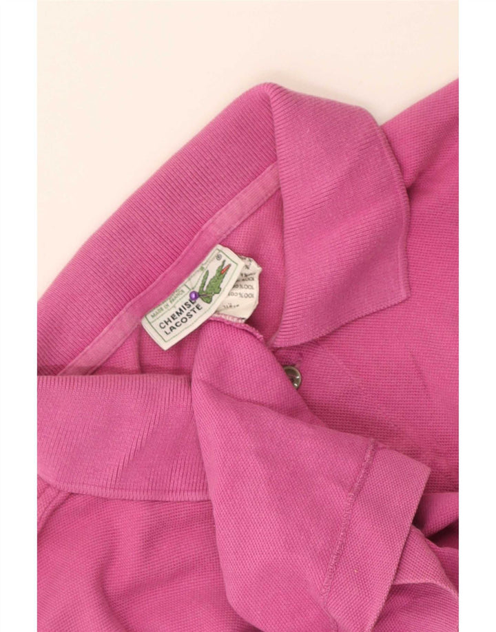 Lacoste Polo Homme Taille 3 Petit Coton Rose