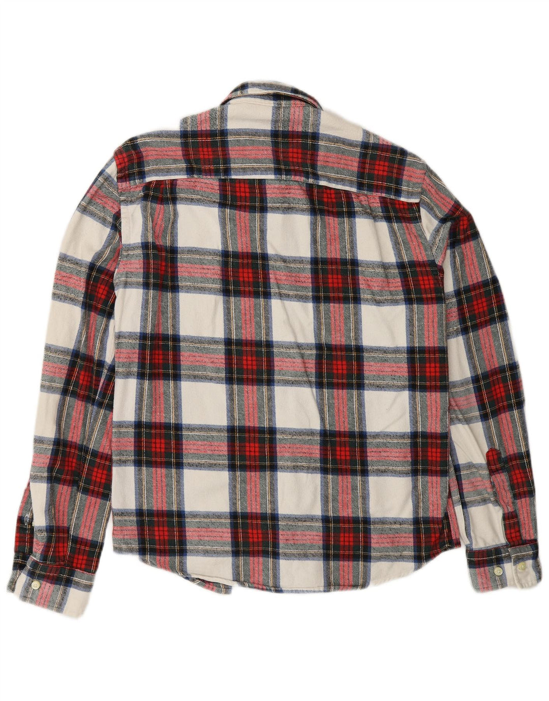Jack Wills Chemise en flanelle pour homme Petit coton à carreaux rouge