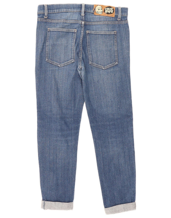 Cheap Monday Femme Jean Slim W31 L29 Bleu Coton