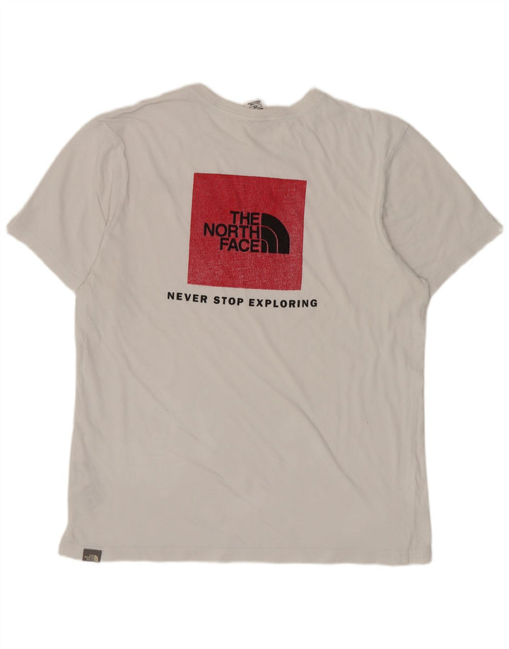 THE NORTH FACE T-shirt graphique pour homme en coton blanc moyen