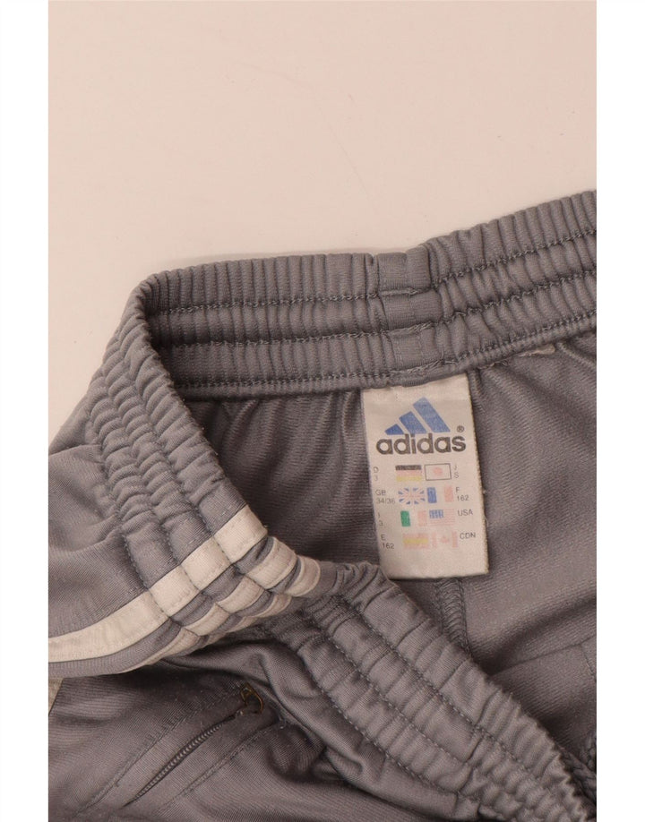 ADIDAS Pantalon de survêtement pour homme UK 34/36 Petit Gris Polyester