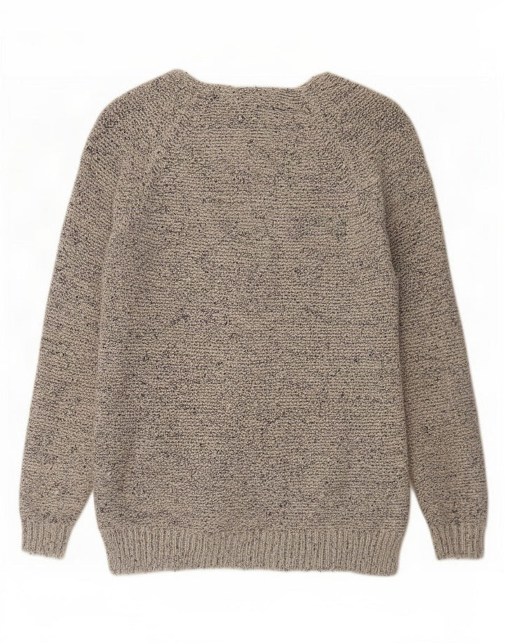 Marks & Spencer Cardigan pour femme en coton moucheté bleu moyen UK 14