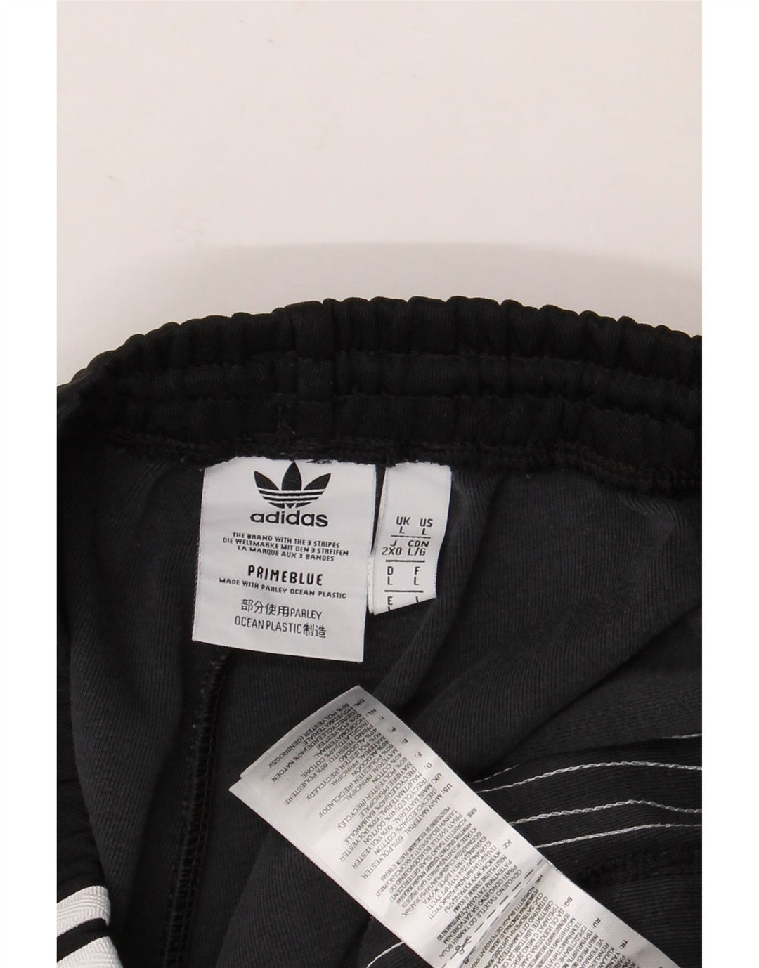 ADIDAS Pantalon de survêtement pour hommes Joggers Large Noir Polyester