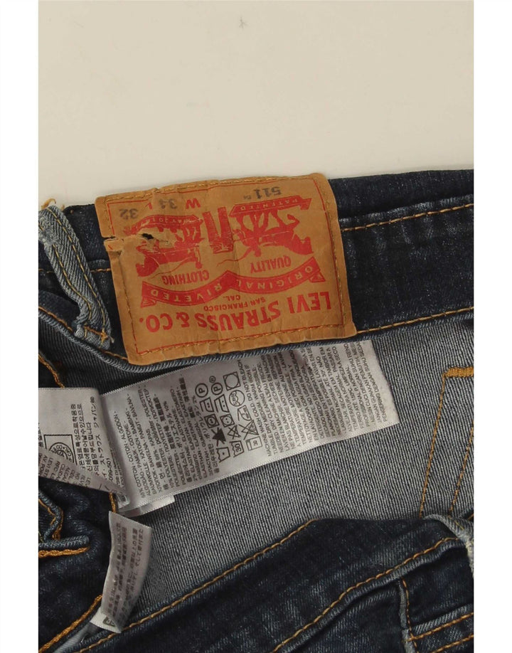 Levi's Jean Slim 511 Homme Bleu W34 L32 Coton