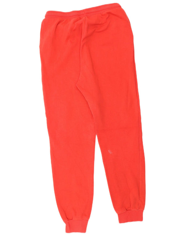 Zara Pantalon de survêtement pour femme Joggers UK 10 Small Rouge Coton
